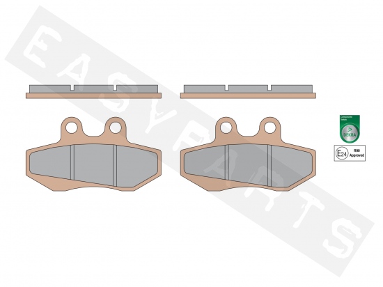 Brake pads MALOSSI MHR SYNT (FT4055)